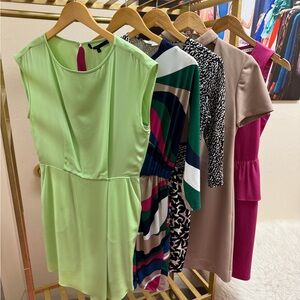 Green Sleeveless Women's Top